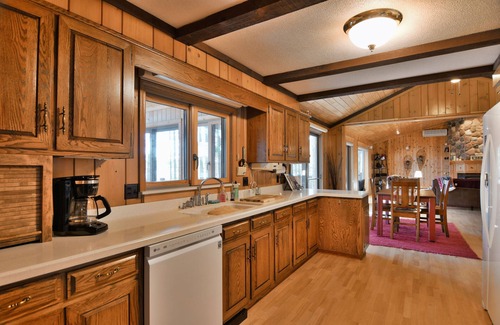 Solon Springs House | 4 bedroom, 3.5 bath Lake Home on Middle Eau Claire Lake with barrel sauna