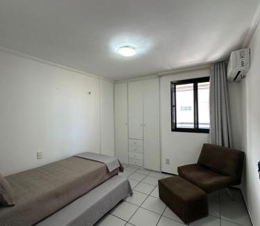 Mucuripe Apartment | 505 facing the sea 2 bedrooms 70m2 total sea view