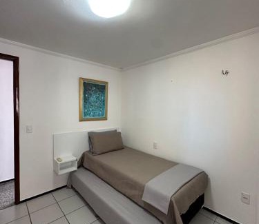 Mucuripe Apartment | 505 facing the sea 2 bedrooms 70m2 total sea view