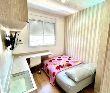 Zona Leste Apartment | 704 B Luxo Centro SP | Brás - Completo + vaga de garagem
