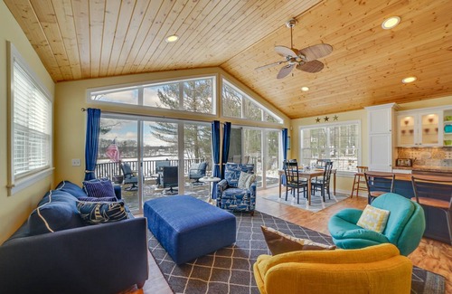 Newaygo Cottage | 84 m² Cabin ∙ 2 bedrooms ∙ 6 guests