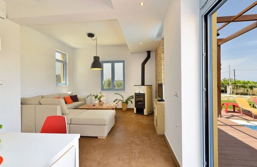 Kalyves Villa | A beautiful villa with private pool, just 30m from the sandy beach