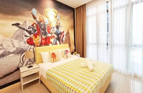 Medini Apartment | ABHOME "03-MARVEL SUITE" #D'Pristine #Legoland #Walk 200m #Medini Iskandar #JB