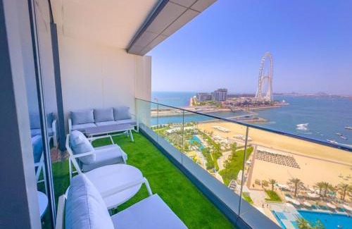 Dubai Marina Apartment | ADDRESS BEACH RESORT Residence Million Dollar View 12th floor AIRPORT VIP Shuttle