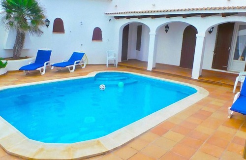 Cala'n Bosch Villa | Adorable large designer villa, facing the sea in Menorca