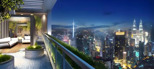 Imbi Apartment | Agile Bukit Bintang by Avery at KLCC#5 mins to Pavilion &TRX#Garden Pool#Free Parking#中英文房东