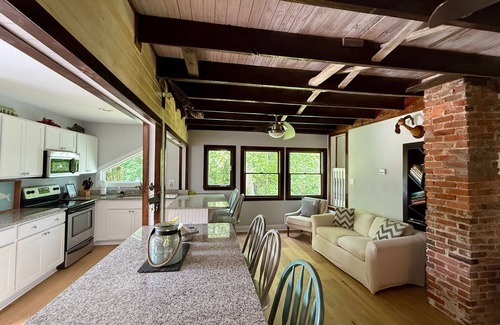 Lewes House | AMAZING Coastal Retreat along Love Creek w/private pool, hot tub and pool house