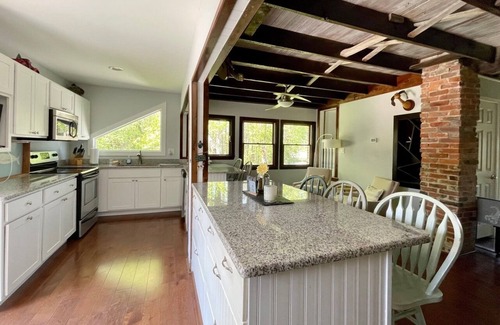 Lewes House | AMAZING Coastal Retreat along Love Creek w/private pool, hot tub and pool house