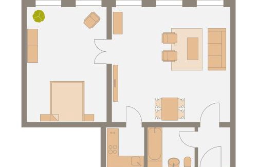 Wilsdruffer Vorstadt/Seevorstadt-West Apartment | Aparthotel am Zwinger