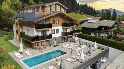 Flachau Apartment | Aparthotel Fuxbau