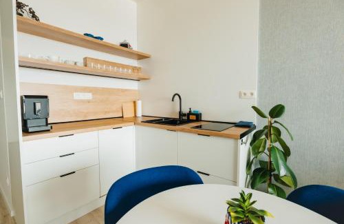 Banka Apartment | Apartmán BlueWave Piešťany s výhľadom na Sĺňavu a s parkovaním