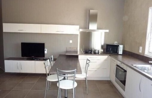 Propriano Villa | Apartment in villa with terrace, at the campsite, sleeps 4