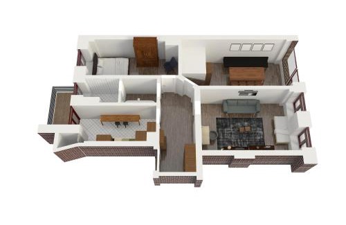 Zentrum-Nordwest Apartment | Apartment Waldstraßenviertel