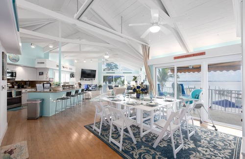 Stuart House | Aquarius North: 7BR/5BA luxury beach house w/heated pool + spa, dock & more!