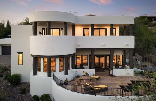 Regency Heights House | Arizona Desert Mountain Views, hiking, golf, heated pool and SPA
