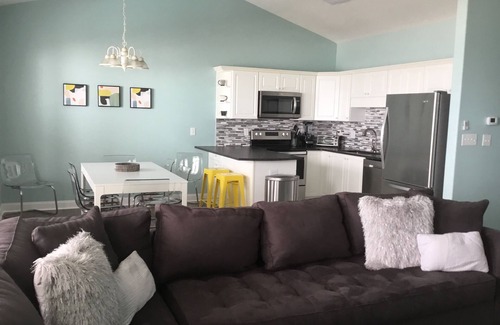Indian Beach Condo | "Barefoot Paradise," Unobstructed Oceanfront, Linens, Heated pool, Modern Decor