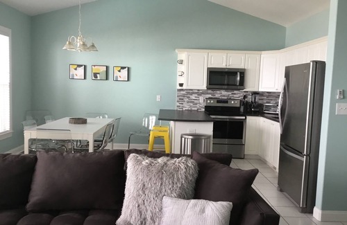 Indian Beach Condo | "Barefoot Paradise," Unobstructed Oceanfront, Linens, Heated pool, Modern Decor