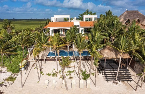 Ek Balam Village Villa | Beachfront Hacienda Soliman Bay!