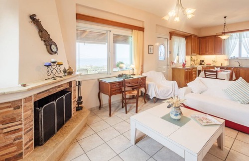 Messini House | Beachfront Panoramic Seaview - Galini Estate