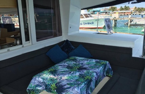 San Pedro Boat Rental | Beautiful Catamaran in San Pedro on the Caribbean