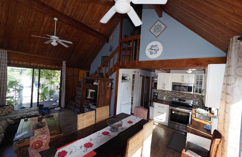 Cockburn Town Ski Chalet | Beautiful chalet style house, 1.5 min from the beach