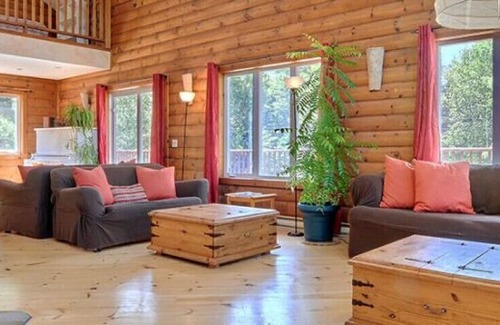 Val David Villa | Beautiful cottage in Val-David - Log house #7
