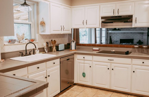 Valley Mills House | Beautiful country style home on secluded,fenced acreagenOnly 25 miles to Silos