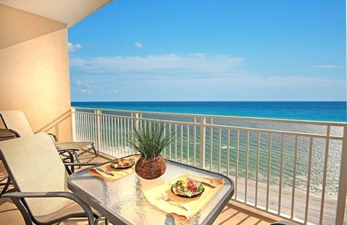 Thomas Drive Condo | Beautiful Gulf front, 5 star view, free bch ser/2, mid summer discounts.SALE