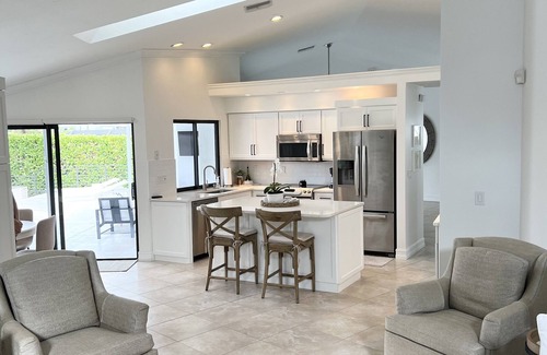 Connors House | Beautiful home on canal w/pool, walking distance to Vanderbilt Beach