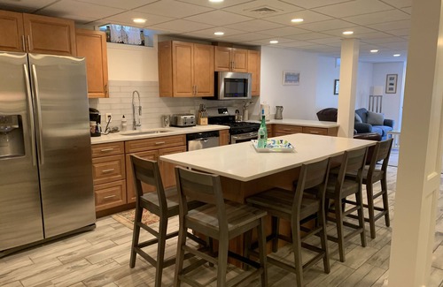Oak Bluffs Apartment | Beautiful Landscaped Grounds and Pond & Kayaks