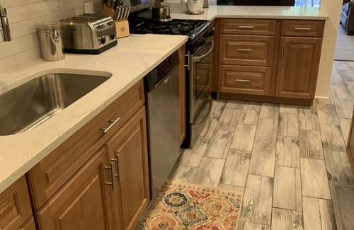 Oak Bluffs Apartment | Beautiful Landscaped Grounds and Pond & Kayaks
