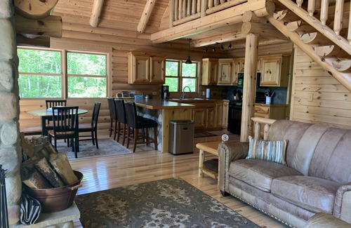 Orr Cabin | Beautiful Log Cabin on Remote Lake, with Limited Public Access.