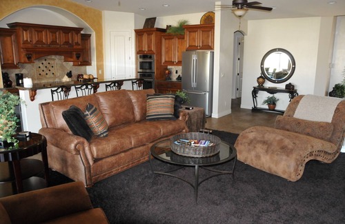 Lake Havasu City House | Best View in Havasu! Luxury Home with Pool/Spa/Putting Green