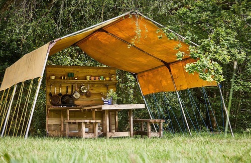 Cullompton RV Rental | Bluebell Brook CampnSecluded camping in 13 acres of magical meadow and woodland.