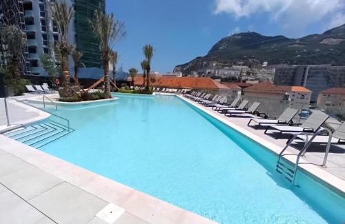 Gibraltar Apartment | Brand New 1BR Pool & Jacuzzi Free Parking Suite One