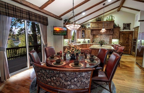 Lake Arrowhead House | Breathtaking Lake Views! Lakeside Lodge, New Private Dock, Next to Village, ACn