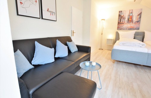 Bad Kreuznach Apartment | Bright and modern 1-room apartment in the spa area of Bad Kreuznach