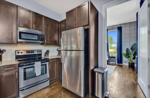 West End Condo | Broadway Blues at 30th Lofts Near Vandy/West End/Downtown Nashville