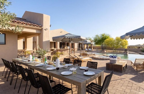 Pinnacle Peak House | Bronco by AvantStay Incredible Views w Pool Hot Tub Outdoor Kitchen Game Room Movie Room