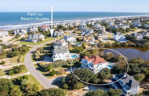 Pine Island House | C6438 Angel of the Isle. 9 BR Pine Island Dream, Pool, Hot Tub, Pets OK