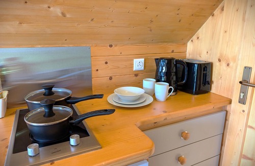 Nairn Ski Chalet | Camping Without the Toil and Trouble! Luxury En Suite Glamping Pods, Sleep 4.