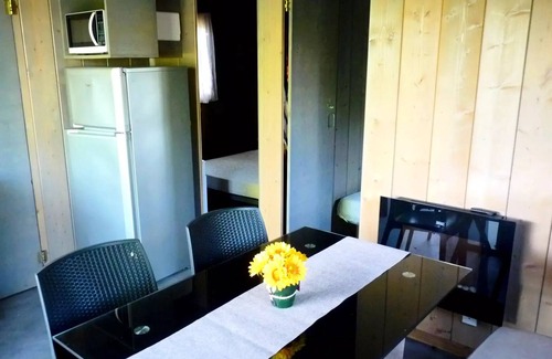Bouvet Island House | Campsite Quercy Vacances* - 3-room cabin on stilts for 4/6 people