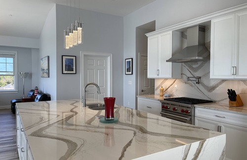 Dennis Port Condo | Cape Cod Oceanfront New Penthouse w Ocean View & Private Beach! [in Building B]