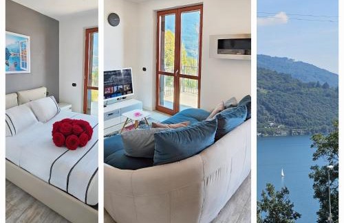 Brolo Apartment | Casa A&E - Panoramic Lake Orta Views