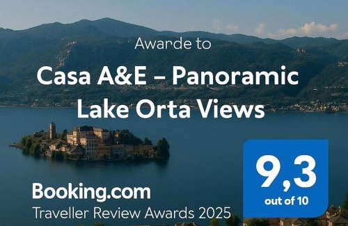 Brolo Apartment | Casa A&E - Panoramic Lake Orta Views