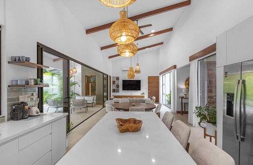 Villarreal House | Casa Jaguar 3 Bedroom 6 Guests Nestled in Jungle Private Pool & Sauna & Fire Pit