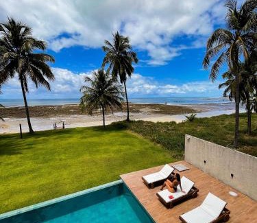 Passo de Camaragibe House | Casa Waua | PÉ NA AREIA, rooftop, borda infinita