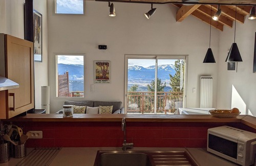 Font-Romeu-Odeillo-Via Ski Chalet | Chalet Font Romeu 8people near center with south-facing terrace magnificent view