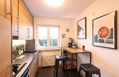 Oberstdorf Apartment | "Chalet-Style" 3-Raum-Suite direkt am Kurpark