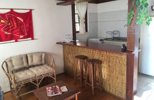Ilhabela Ski Chalet | Chalets 80 meters from the Curral beach in Ilhabela. Beautiful view of the sea.